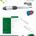 Pistones Seg Pivus 300 con Baterías de Respaldo - KPV300