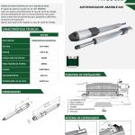 Pistones Seg Pivus 300 con Baterías de Respaldo - KPV300